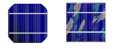 -59- Monokristallin Polykristallin Amorph (Dünnschichtzelle) Abbildung 6-9 Zelltypen für Photovoltaikmodule (Quelle: CD Solarenergie) Derzeit sind im Leistungsbereicht ab 30 Watt über