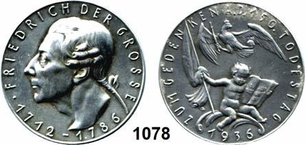 .. Vorzüglich+ 80,- 1075 Bronzeplakette 1912 (Mayer & Wilhelm) zu seinem 200. Geburtstag. Brustbild links, darunter Schrifttafel zwischen Lorbeerkränzen.