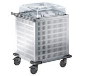 Geschirr in Kühlräumen --Ausgestattet mit leistungsstarker Umluft-Gebläse-Heizung --Geräteinnenraum-Temperatur ca.