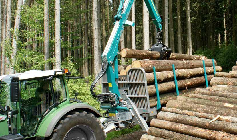 logline Rückeanhänger logline Rückeanhänger Schlagkräftige Profitechnik für den Forstunternehmer und -transporteur bietet die Baureihe der logline Rückeanhänger.
