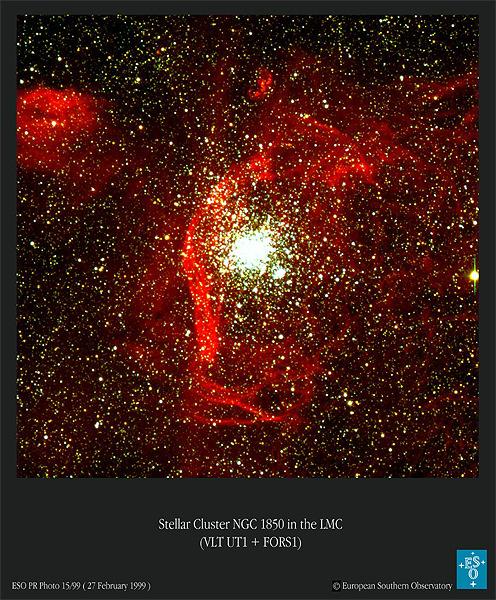 Rolle der Gravitation im Leben eines Sternhaufens