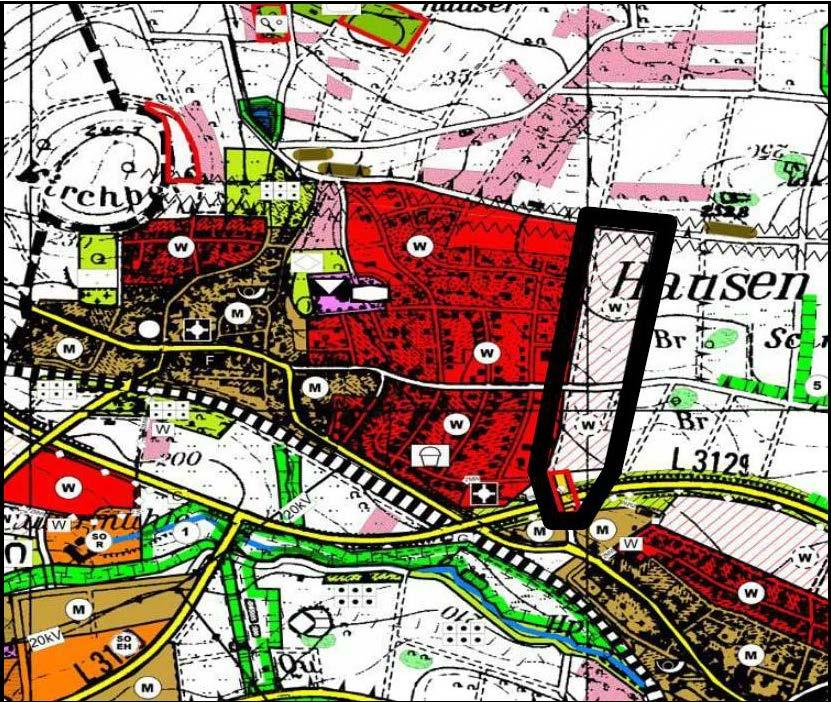 -12- Karte 4 Baugebiet Hausen Ost Quelle: