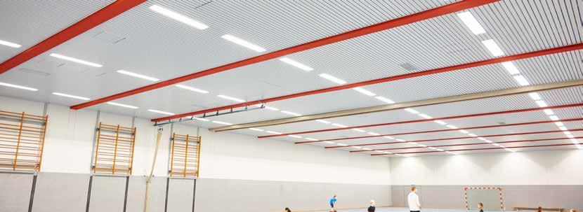 LED: Energiesparendes Licht für Sporthallen Gutes Licht ist neben einem angenehmen Hallenklima wichtig für sportliche Höchstleistungen.
