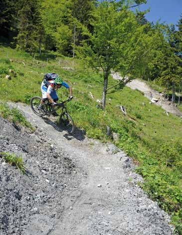 Trail und Enduro Vergnügen "Kitzbüheler Alpen und Ghost on Tour" Gaisberg Biking Mit den Gaisberg Trail, den Lisi Osl Trail und dem Wiegalm Trail ist ein Komplett- Angebot für Mountainbiker unter dem
