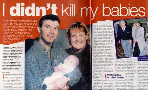 Beispiel Gegenereignis Der Fall Sally Clark Sally Clarks Söhne Christopher und Harry sterben 1996 und 1997 beide kurz nach der Geburt an plötzlichem Kindstod.