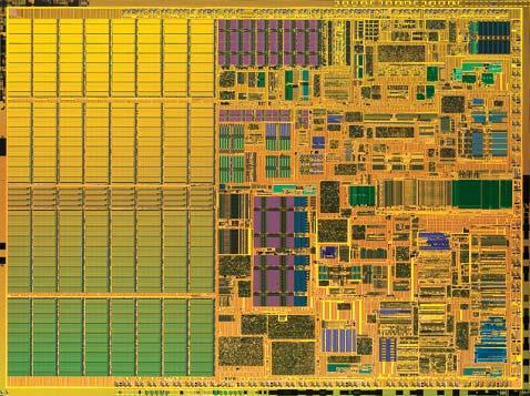 Mobile PC Innovation X = 13mm y = 12mm 2003 77 Million Transistors.