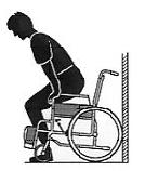 Rollstuhl entworfen. Die Feststellbremsen dürfen daher nicht zum Abbremsen des Stuhls verwendet werden. Benutzen Sie dazu 3 mm immer die Hände.
