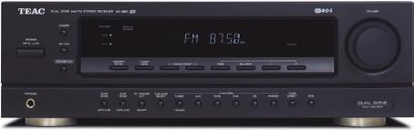 AG-980 Dual Zone Stereo MW/UKW-Receiver Phono, CD, Tuner, Tape, AUX, Video 65W /Kanal (Lautsprecher-A/-B/-C/-D, 4 Ohm, 0,1% THD) Gesamtklirrfaktor (THD): 0,05% (8 Ohm, 20-20kHz) 5
