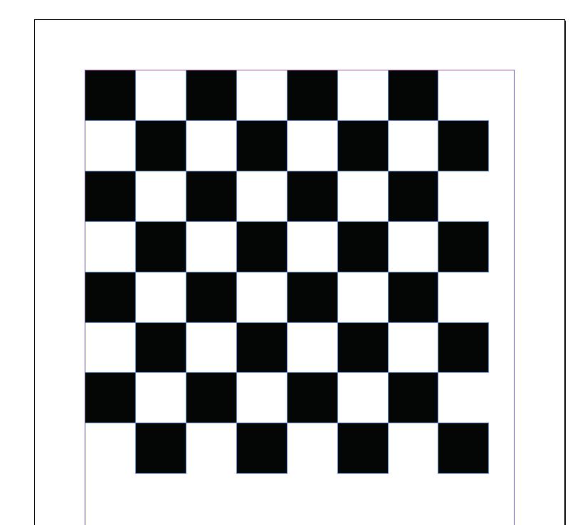 Aufgabe: Zeichnen Sie ein Schachbrett mit InDesign: 1.