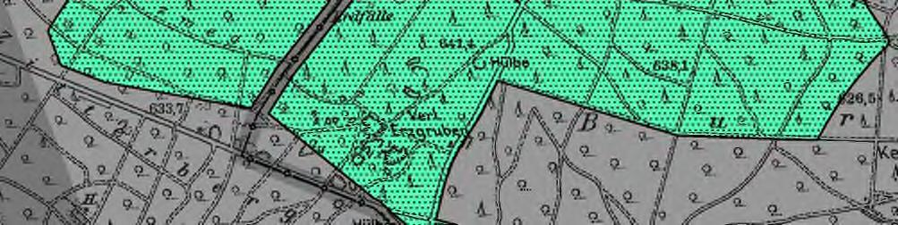 Der nördliche Teil liegt östlich der Bundesstraße 466, im Süden grenzt sie an Zöschingen (Bayern) an.