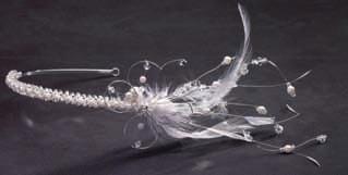 9-creme-silber/ivory-silver 0 6 0 Perle, Strass/pearl,