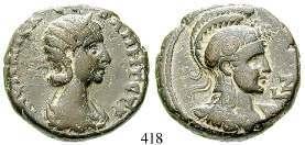 ss 200,- PHÖNIZIEN, TYROS 412 Traianus, 98-117 Tetradrachme 98-117. 14,47 g. Kopf r.