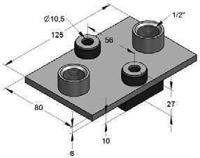 Schalldämmeinlage: Gummi EPDM Ausführung mit Schalldämmung: Temperaturbeständigkeit: - 35 C bis + 100 C Schallschutz: nach DIN 4109 benötigtes Zubehör: 2 x Rohrschelle FGL 2 x