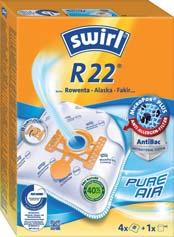 Bodenpflege-Zubehör Swirl R 2... Für Rowenta-Geräte R 22/F89 AirSpa(VE4) 36 02 312 10,49 Swirl S... Inhalt 4 Stck.