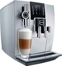 E.P. ), Feinschaum-Technologie, Heißwasser-Funktion (3 Stufen), 13 individuell programmierbare Kaffeespezialitäten, variable Brühkammer 5-16 g, Intelligent Pre-Brew Aroma System (I.P.B.A.S. ), I.W.