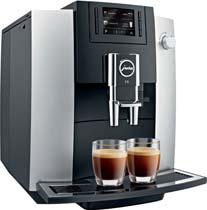 Espresso- / Kaffeevollautomaten E6 TFT-Farbdisplay, Pu