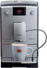 Espresso- / Kaffeevollautomaten CafeRomatica NICR 768 TFT Farbdisplay, 3D In-Mold Design Front: dimension silver, OneTouch Funktion Spumatore, Aroma Balance System mit drei Aromaprofilen, Mein