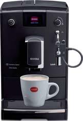Espresso- / Kaffeevollautomaten CafeRomatica NICR 660 Aroma Balance System mit drei Aromaprofilen, integriertes Bluetooth-Modul für die NIVONA-App, manueller Easy- Spumatore, TFT-Farbdisplay, 7