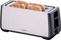 Toaster Toaster XXL Für XXL-Toastscheiben, American Toasts (max.