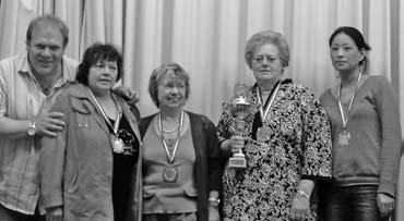 Mannschafts-Meister der Damen 2012: SG VG