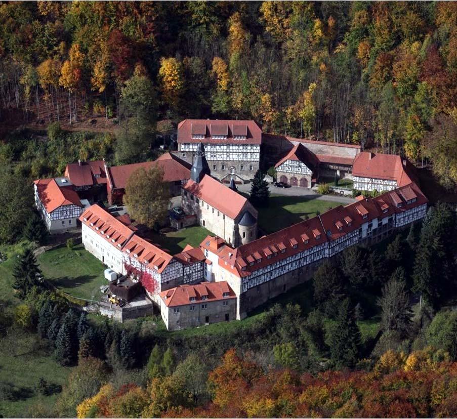 Beispiel: Contractinganlage im Kloster Zella Technische Daten: 1 BHKW: 50 kw el 2 Erdgasbrennwertkessel: Wärmemenge: 300