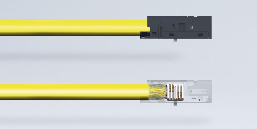 Permanent Link-Verkabelungsstrecke prelink -Verkabelungsstrecke Ha-VIS prelink kann auf zwei Arten hergestellt werden.