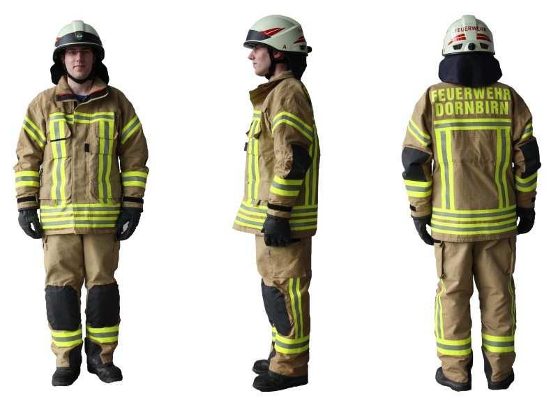 3.1. Einsatzuniform Aktivstand Die Einsatzbekleidung findet bei allen Brandbekämpfungs- und technischen Einsätzen sowie bei Übungen Verwendung.