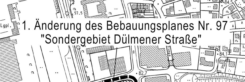 Nummer 02/2008 Amtsblatt der Stadt Coesfeld Seite 16 Der Bebauungsplan wird im beschleunigten Verfahren gemäß 13a Baugesetzbuch (BauGB) aufgestellt. Es wird keine Umweltprüfung nach 2 Abs.