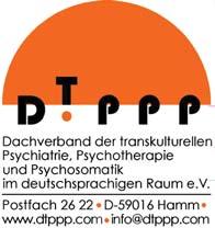 Veranstalter Hauptveranstalter Der Kongress findet in Trägerschaft des DTPPP e.v. statt.