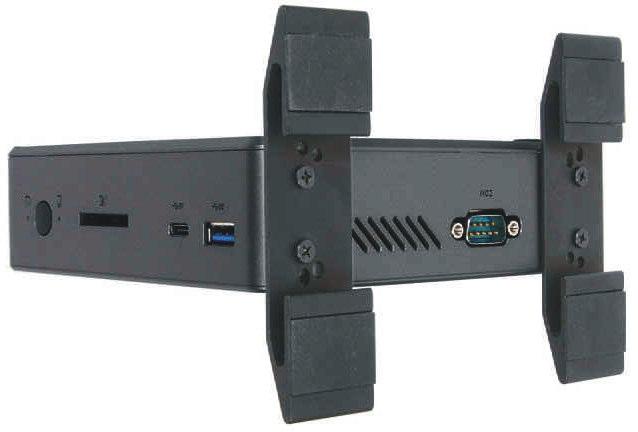 L HDMI M DisplayPort N Gigabit LAN (RJ45) E Ein-/Aus-Button O 2x USB 2.
