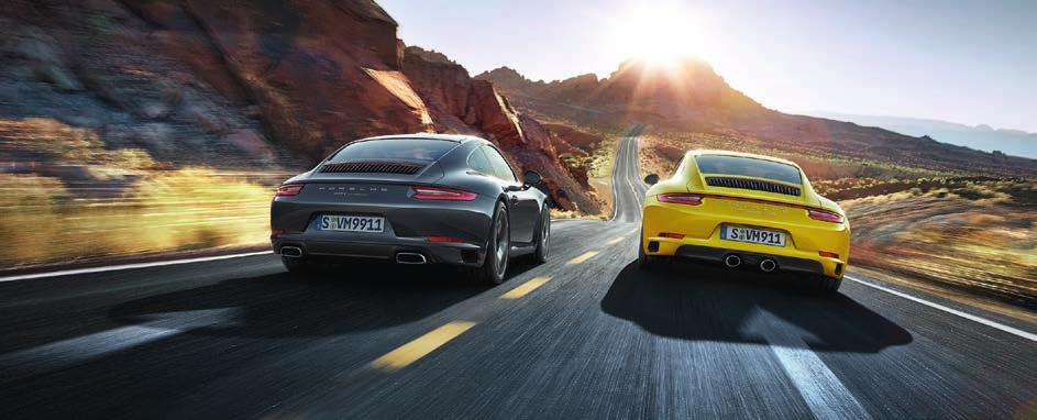 de Porsche 911 Carrera Kraftstoffverbrauch (in l/100 km): innerorts 11,7 9,9 außerorts 6,3 6,0 kombiniert 8,3 7,4; CO 2 -Emissionen: 190 169 g/km Porsche 911
