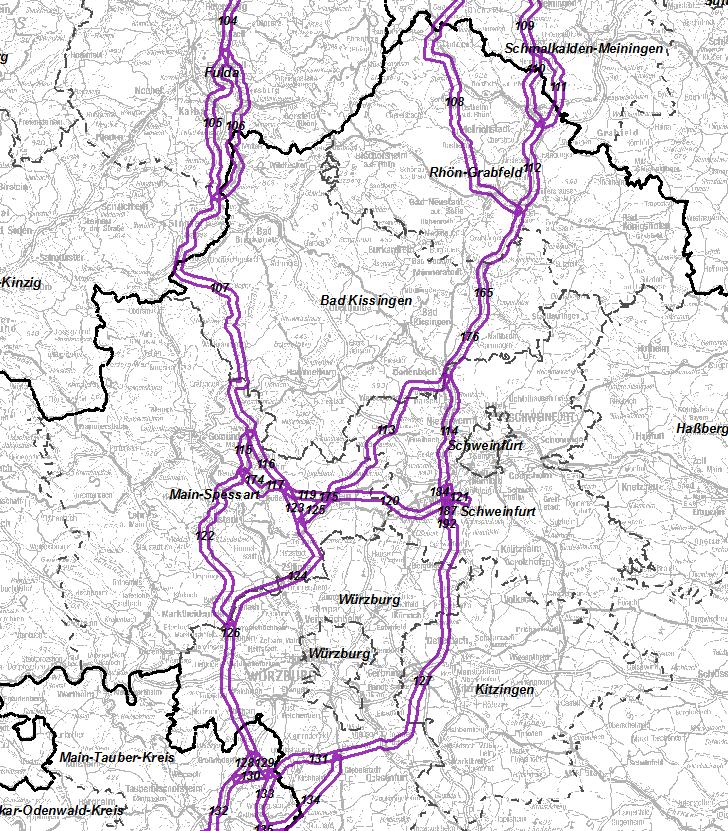 Erdkabelkorridornetz Bayern