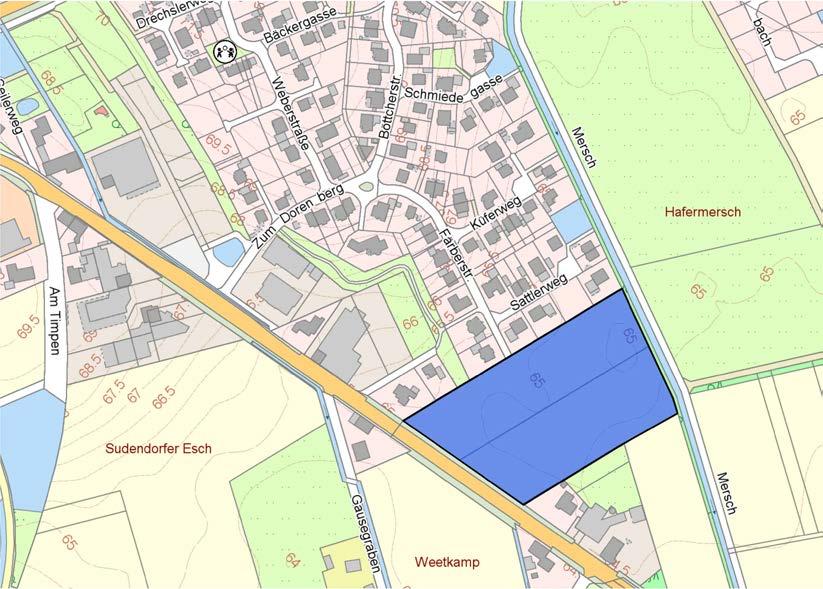 Gemeinde Glandorf Landkreis Osnabrück Bebauungsplan Nr.