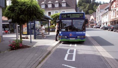 6. WIRTSCHAFT Öffentlicher Personennahverkehr (ÖPNV) Das ÖPNV-Angebot in Oerlinghausen besteht aus den Buslinien 34, 38, 39, 739, 769 sowie der Nachtbuslinie N5.