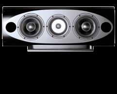 Die Lautsprecher der EX-Serie sind in hochglänzendem Buchenholz- (QL) oder in dunklem, seidenmattem