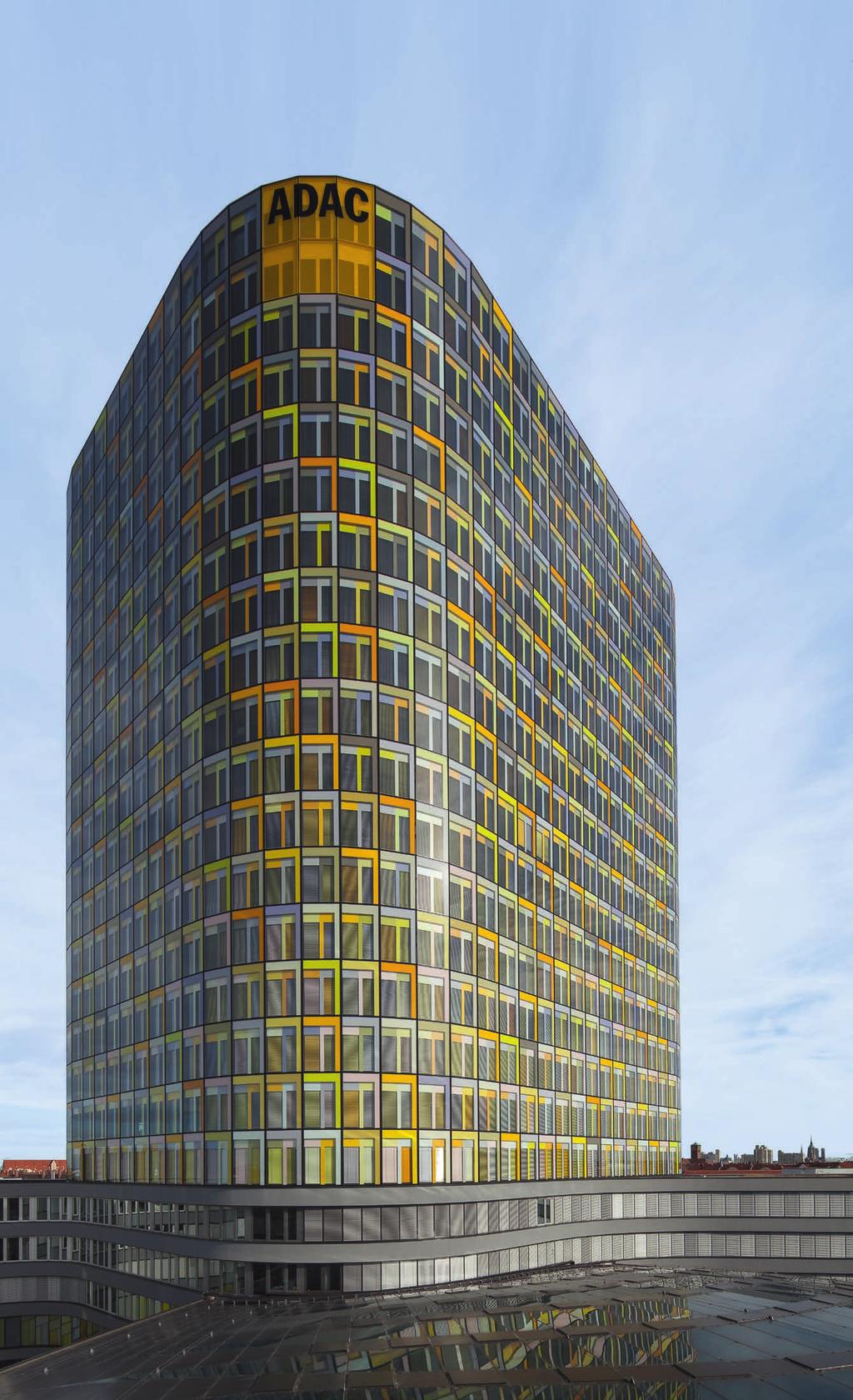 ADAC Zentrale, München Für effektives SonnenLichtManagement sorgen 5.