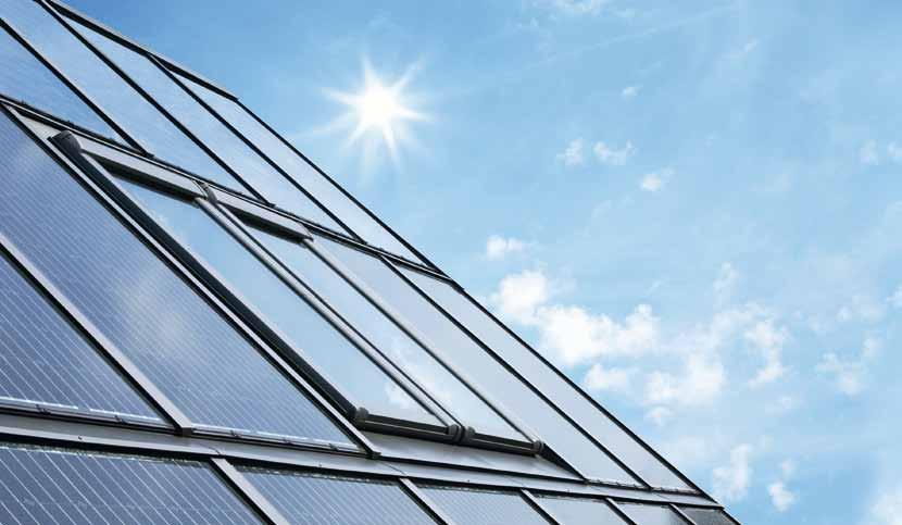 Solarsysteme Vergleich Dachintegrierte Solarsysteme: Technik neuester Stand Roto Sunroof ästhetisch, stark, individuell Das dachintegrierte Solarsystem Ebene.
