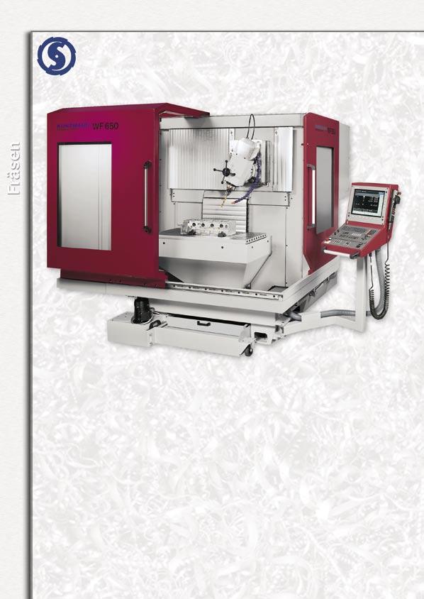 Fräsmaschinen CNC-gesteuerte Fräsmaschinen produktiv bedienerfreundlich wirtschaftlich Hochwertige CNC-gesteuerte Werkzeugfräsmaschinen mit modernster Technik für die präzise Einzelteil- sowie