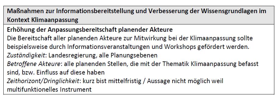 Strategie zur Anpassung an den Klimawandel in Baden-Württemberg Zur Zeit im Entwurf (tritt in Kraft am 1.7.