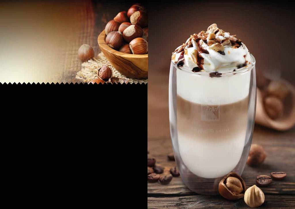 WEISSER HASELNUSS LEONARDO Exquisite Kaffeevariation cremig und nussig Milder Premium Espresso mit harmonischer Haselnuss-Note und Schlagobers-Topping.