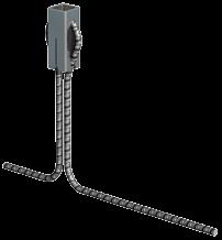 Durch den Einbau von PENTAFLEX KB Plus in der Arbeitsfuge zwischen Bodenplatte und Außenwand ist die richtige Lage als Potentialausgleichsleiter sichergestellt und der elektrisch leitende Ring durch