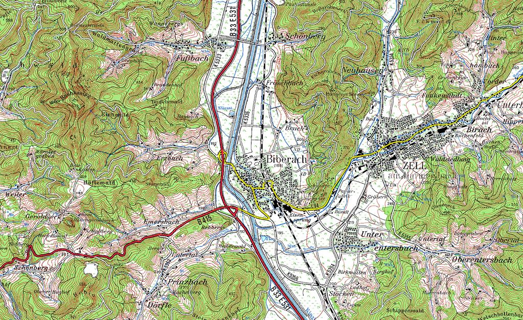Uhrradstempel Landort / Postort 1 Erzbach 5 Oberendersbach 2 Fröschbach 6 Stöcken 3 Bruch 7 Emmersbach 4 Unterendersbach 8