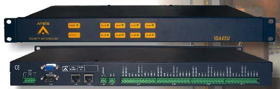 Digitales Notfallwarnsystem 8 Zonen Erweiterung IDA4SU - Modulare Audio Erweiterungseinheit zur IDA4M / IDA4XM - 8 Zonen nach EN 60849 Das IDA4SU ist eine optionale Zusatzeinheit, welche die SINAPS-M