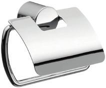AKTIV Toilettenpapierhalter mit Deckel 117625175 chrom Toilettenpapierhalter ohne Deckel