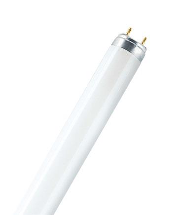 L 58 W/865 LUMILUX T8 Leuchtstofflampen 26 mm Stabform, mit Sockeln G13 Anwendungsgebiete _ Öffentliche