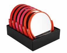 11,5 cm Verpackung Display, Sticker VE 6 / 24 20 x 12 x 29 cm UVP ( ) 5,29 Artikel-Nr. 125738 Seifenspender Graz Kunststoff, doppelwandig, Pumpe: verchromt, farbig sortiert: orange/pink/rot, Ø ca.