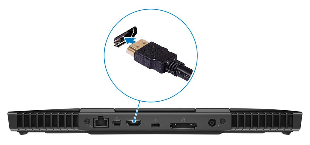 6 Verbinden Sie den XBOX-Controller zum USB-Typ-A-Port am USB-Dongle. 7 Befolgen Sie die Anweisungen auf dem Bildschirm, um das Setup abzuschließen.