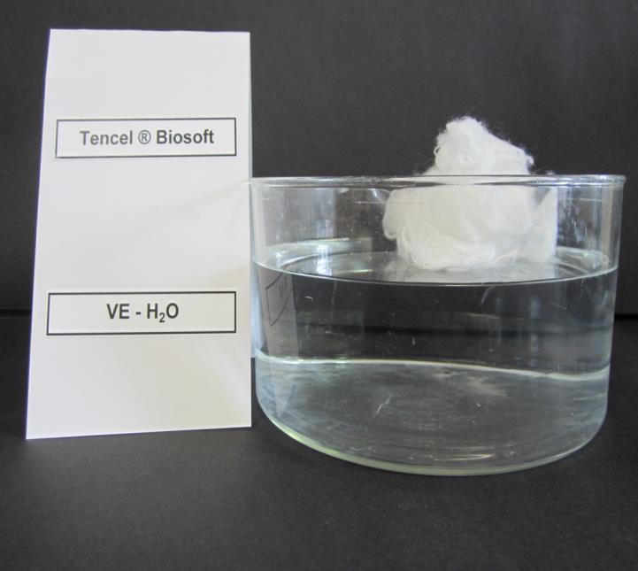 Eigenschaften Extrem weich Wasser abweisend Öl absorbierend Aus dem Rohstoff Holz