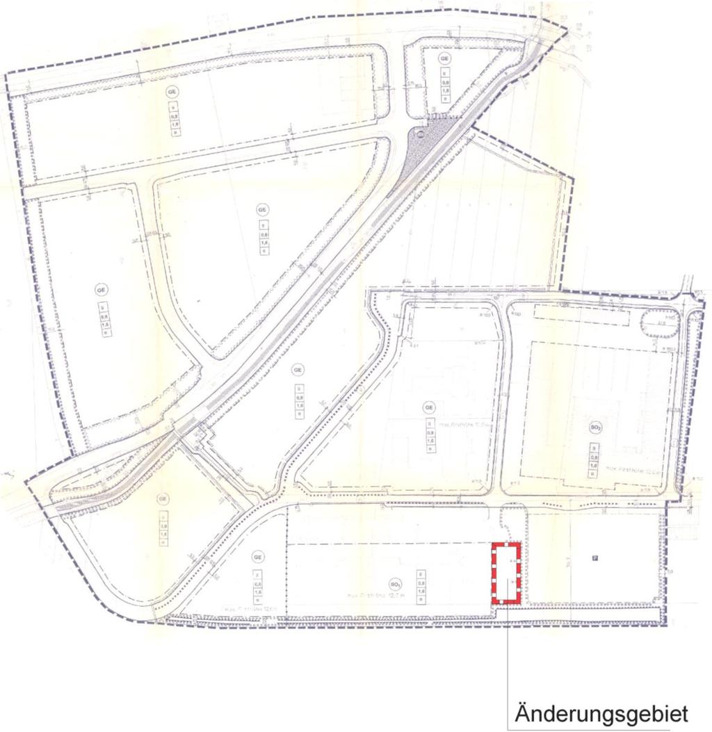 1.3. Räumlicher Geltungsbereich Der Geltungsbereich des Bebauungsplans Nr. 4a Gewerbegebiet Martinsriether Weg befindet am westlichen Rand der Kernstadt Sangerhausen. Der Bereich der 7.