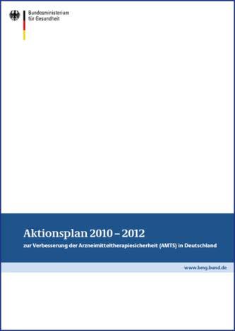 Aktionsplan AMTS Maßnahmenplan des BMG zur AMTS (aktuell: 39 Maßnahmen) BMG Anhörung Koordinierungsgruppe steuert den Aktionsplan und berät das BMG Entwurf Aktionsplan Zusammensetzung: AkdÄ (2 Ärzte,